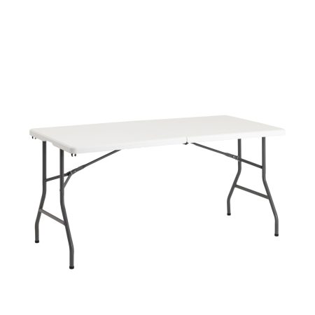 Стол складной чемодан 152*74*74 белый