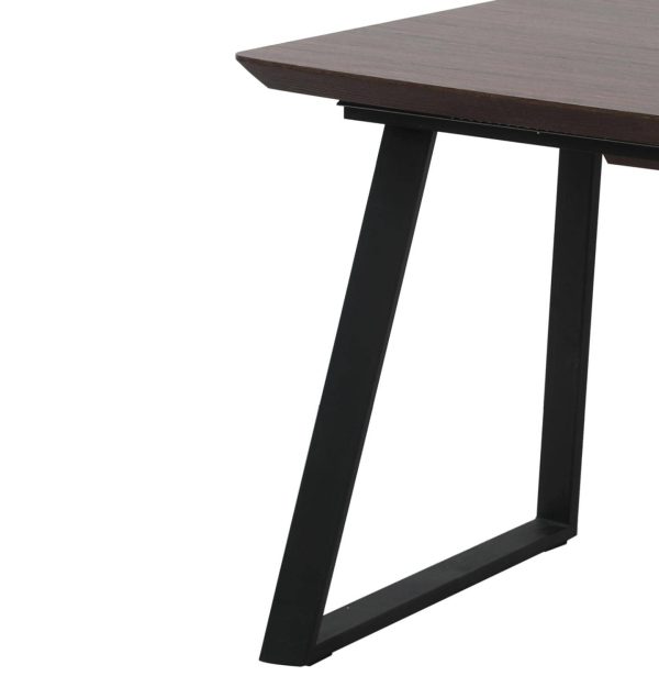 Стол Stockholm раскладной 120-160х80х75см, орех — изображение 4