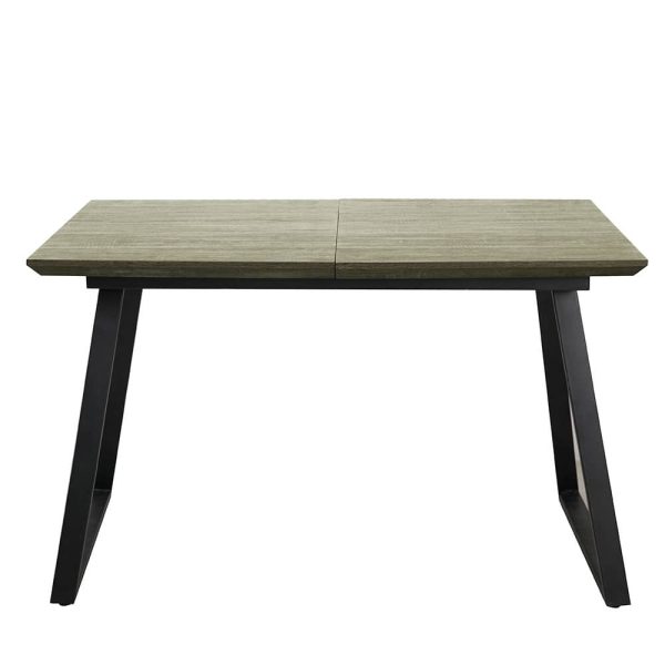 Стол Stockholm раскладной 120-160х80х75см, серый дуб — изображение 3
