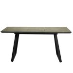 Стол Stockholm раскладной 120-160х80х75см, серый дуб — изображение 5