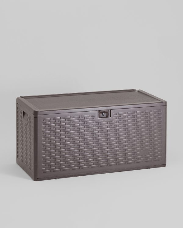 stol-sunduk-kejt-plastik-11055-sm-276-l-korichnevyj-1 Стол-сундук Кейт пластик 110*55 см 276 л коричневый — изображение 2