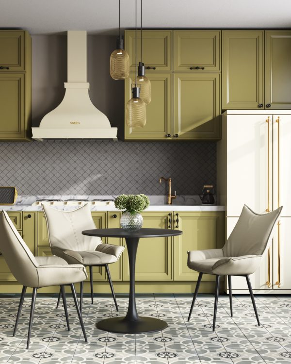 Стол Tulip D80 черный — изображение 3