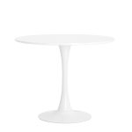 Стол Tulip D90 белый