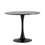 Стол Tulip D90 черный