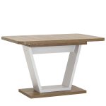 Стол Vector 120-160*80 дуб Ка/пепел