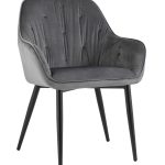 Стул Алекса велюр серый