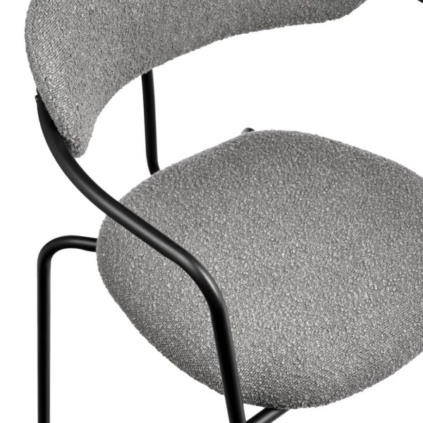 Стул Ant букле серый — изображение 5