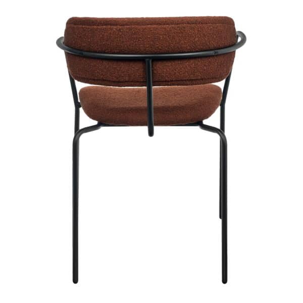 Стул Ant букле терракотовый — изображение 4
