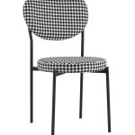 Стул Барбара черно-белый