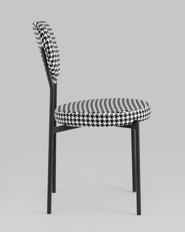 Стул Барбара черно-белый — изображение 3