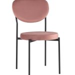 Стул Барбара NEW велюр пыльно-розовый