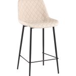 Стул барный Arch экокожа светло-серый