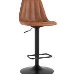 Стул барный Code экокожа коричневый