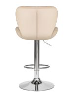 Стул барный DOBRIN BARNY, бежевый велюр (MJ9-10) — изображение 5