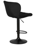 Стул барный DOBRIN BARNY BLACK, черный велюр (MJ9-101) — изображение 4