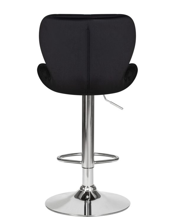 Стул барный DOBRIN BARNY, черный велюр (MJ9-101) — изображение 5