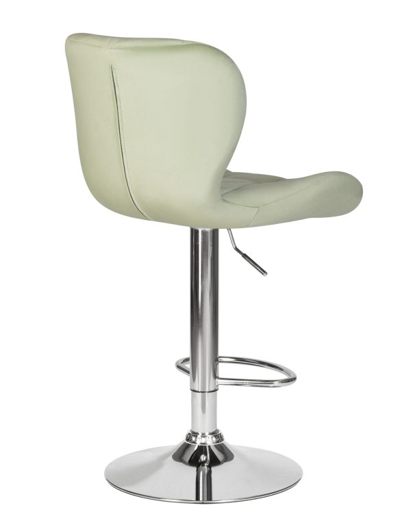 Стул барный DOBRIN BARNY, мятный велюр (MJ9-87) — изображение 3