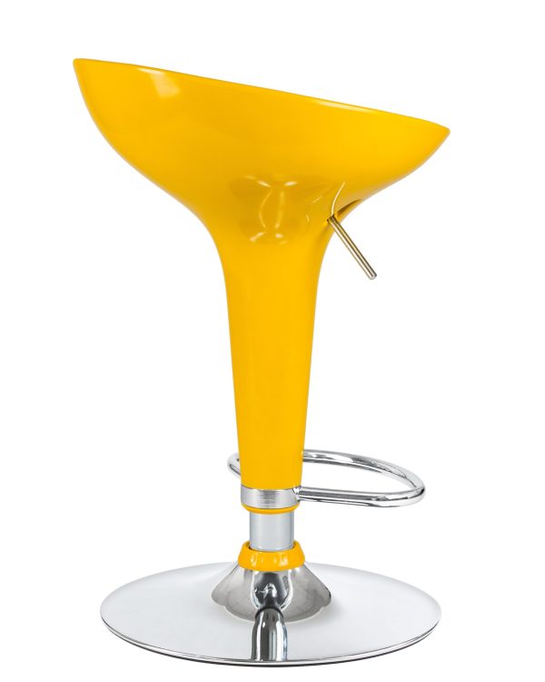Стул барный DOBRIN BOMBA, жёлтый — изображение 4