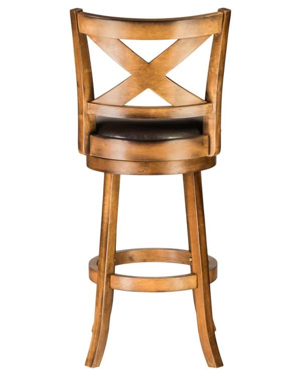 Стул барный DOBRIN BRANDON BAR, античный ясень, коричневый — изображение 4