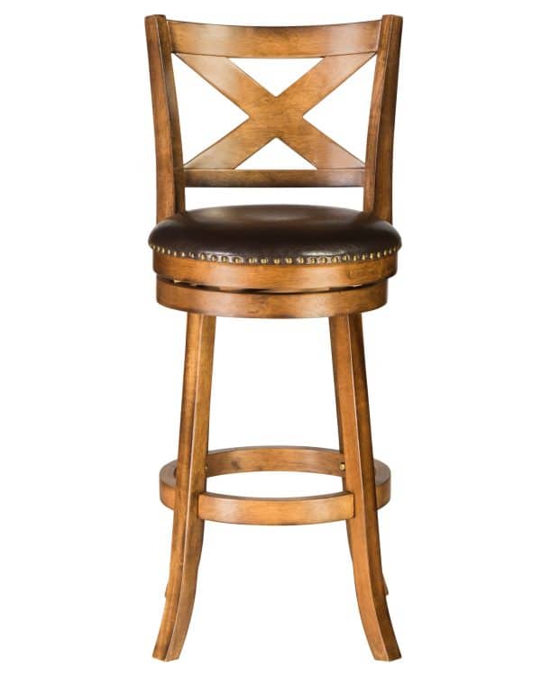 Стул барный DOBRIN BRANDON BAR, античный ясень, коричневый — изображение 5