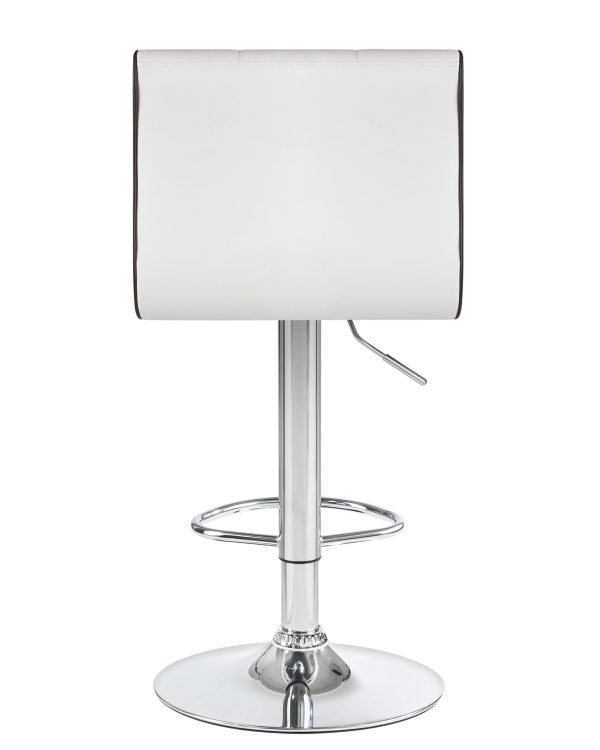 Стул барный DOBRIN CANDY, бело-чёрный — изображение 5