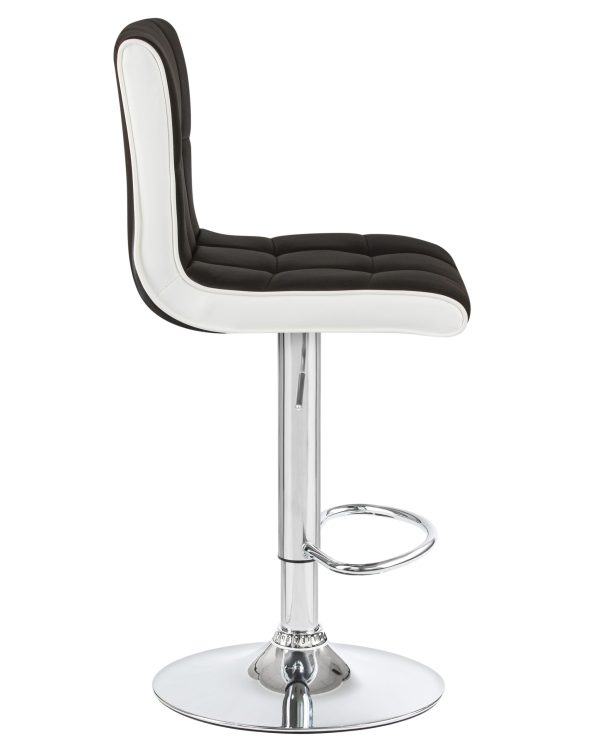Стул барный DOBRIN CANDY, чёрно-белый — изображение 3