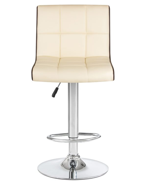 Стул барный DOBRIN CANDY, кремово-коричневый — изображение 5