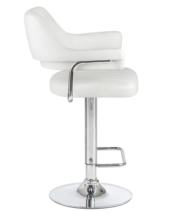 Стул барный DOBRIN CHARLY, белый — изображение 3