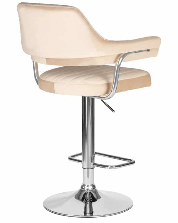 Стул барный DOBRIN CHARLY, бежевый велюр (MJ9-10) — изображение 4