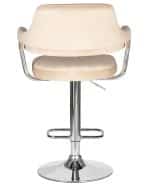 Стул барный DOBRIN CHARLY, бежевый велюр (MJ9-10) — изображение 5