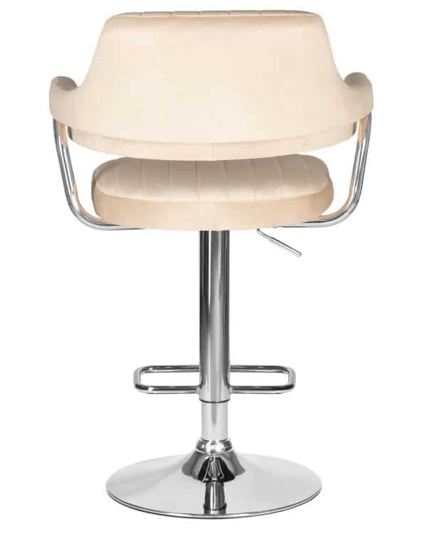 Стул барный DOBRIN CHARLY, бежевый велюр (MJ9-10) — изображение 5