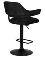 Стул барный DOBRIN CHARLY BLACK, черный твид (LEO18) — изображение 4