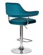 Стул барный DOBRIN CHARLY, морской волны велюр (MJ9-99) — изображение 4