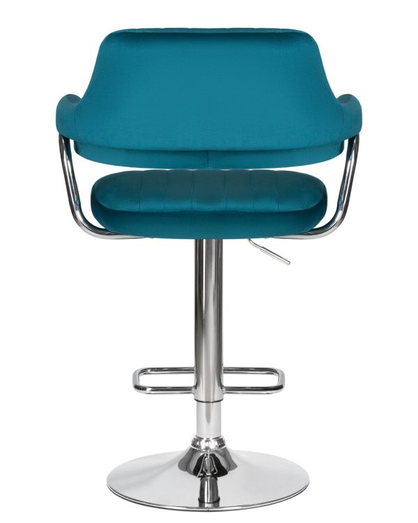 Стул барный DOBRIN CHARLY, морской волны велюр (MJ9-99) — изображение 5