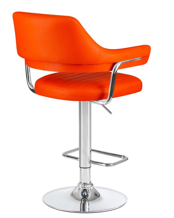 Стул барный DOBRIN CHARLY, оранжевый — изображение 4