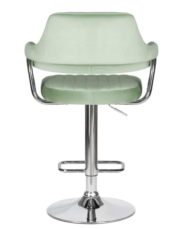 Стул барный DOBRIN CHARLY, пудрово-мятный велюр (MJ9-87) — изображение 5