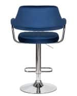 Стул барный DOBRIN CHARLY, синий велюр (MJ9-117) — изображение 5