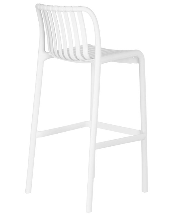 Стул барный DOBRIN CHLOE BAR, белый — изображение 4
