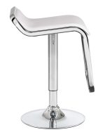 Стул барный DOBRIN CRACK, белый — изображение 3