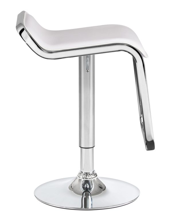 Стул барный DOBRIN CRACK, белый — изображение 3