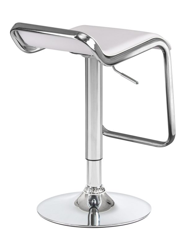 Стул барный DOBRIN CRACK, белый — изображение 4