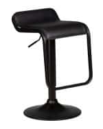 Стул барный DOBRIN CRACK BLACK