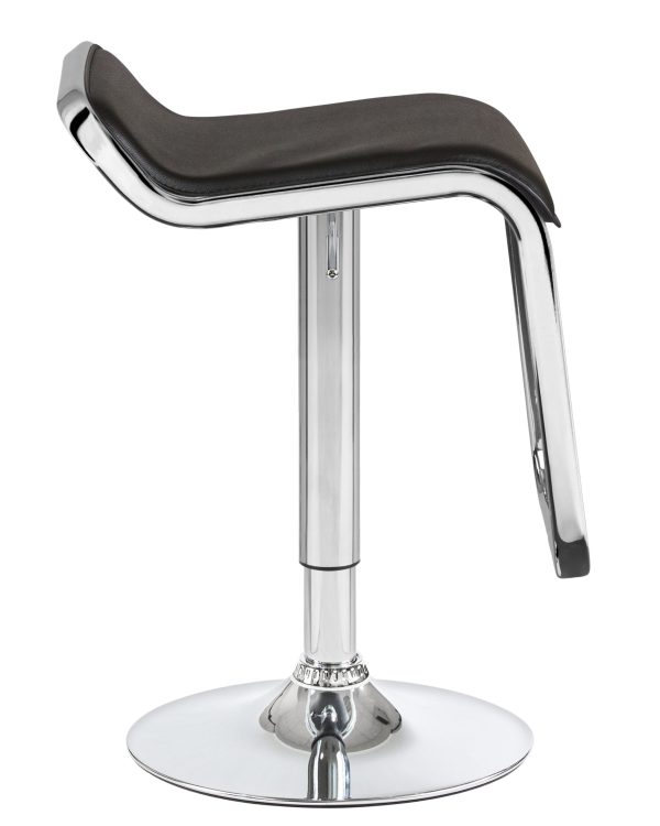 Стул барный DOBRIN CRACK, чёрный — изображение 3