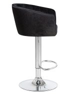 Стул барный DOBRIN DARCY, черный велюр (1922-21) — изображение 3