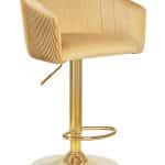 Стул барный DOBRIN DARCY GOLD