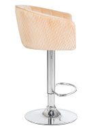 Стул барный DOBRIN DARCY, песочный велюр (1922-3) — изображение 3