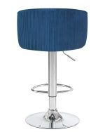 Стул барный DOBRIN DARCY, синий велюр (1922-20) — изображение 5