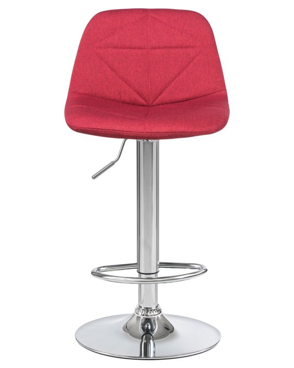 Стул барный DOBRIN DINA, бордовый — изображение 4