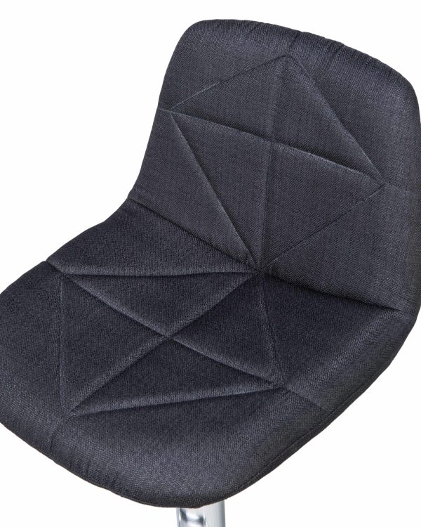 Стул барный DOBRIN DINA, чёрный — изображение 5