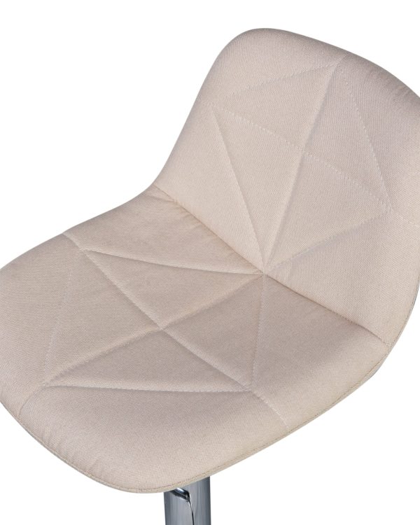 Стул барный DOBRIN DINA, кремовый — изображение 5